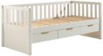 VIPACK Fehér fenyő ágy Vipack Fritz 90 x 200 cm fiókokkal (FZKB9114)