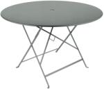 Fermob Hamuszürke fém összecsukható asztal Fermob Bistro Ø 117 cm (FB-0237-C7)