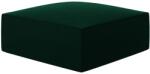 MICADONI Zöld bársony lábtartó MICADONI Ruby 93 x 93 cm (MICPOUF44F1RUBY3)