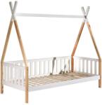 VIPACK Fenyőágy Vipack Tipi 90 x 200 cm sínekkel (TIBEHK9014)