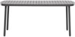 Kave Home Sötétszürke fém kerti étkezőasztal Kave Home Joncols 180 x 90 cm (LF-J0800007NN02)