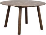 Rowico Home Barna márvány étkezőasztal ROWICO TARANSAY 125 cm (RO-120863)