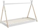 VIPACK Fehér fenyőágy Vipack Tipi 90x200 cm (TIBE9014)