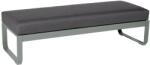 Fermob Sötétszürke szövet kerti pad Fermob Bellevie 148 cm (FB-8494-C7-A3)