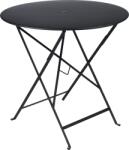 Fermob Fekete fém összecsukható asztal Fermob Bistro Ø 77 cm (FB-0233-42)