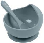 Kave Home Kék szilikon babatálka kanállal Kave Home Vízkereszt (LF-LH0221S27)