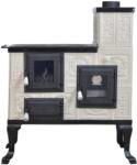 eSemineu Terracotta stove Small Azteca Boot 8kW right
