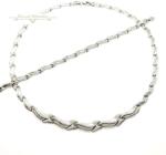 ÉkszerM Fehérarany Nyakék (méret: 45) AU 68255