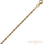 ÉkszerM Aranyozott Ezüst Bokalánc (méret: 24-27) EE 116983