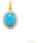 ÉkszerM Arany Opál Köves Medál AU 87492