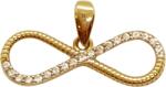ÉkszerM Arany Végtelen Medál AU 88389