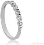 ÉkszerM Fehérarany Gyűrű (méret: 54) AU 76752