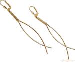 ÉkszerM Arany Lógós Fülbevaló AU 83488