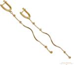 ÉkszerM Arany Lógós Fülbevaló AU 86064