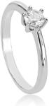 ÉkszerM Fehérarany Gyűrű (méret: 52) AU 88056