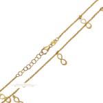 ÉkszerM Arany Bokalánc (méret: 24, 5-26, 5) AU 80287