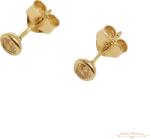 ÉkszerM Arany Cirkónia Köves Stekkeres Fülbevaló AU 87348