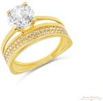 ÉkszerM Arany Gyűrű (méret: 48) AU 82497