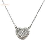 ÉkszerM Ezüst Lánc Szív Medállal (méret: 41-45) AT 125600