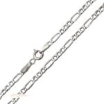 ÉkszerM Fehérarany Lánc (méret: 50) AU 85450