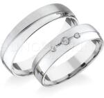 ÉkszerM Fehérarany Karikagyűrű AU RO522F