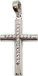 ÉkszerM Fehérarany Kereszt Medál AU 88349