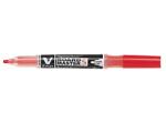 Pilot Táblamarker PILOT V-Board Master S Extra Fine piros (WBMA-VS-EF-R-BG)