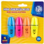 Astra Szövegkiemelő ASTRA mini 4 szín/bliszter (317122005) - vectraline