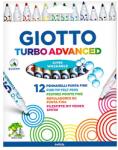 GIOTTO Filctoll GIOTTO Turbo Color szuper könnyen kimosható 2, 8mm 12 darabos (426000) - vectraline