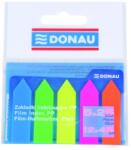 DONAU Oldaljelölő DONAU nyíl forma 12x45 mm PP vegyes neon szín 5x25 lap (U7556001PL-99) - vectraline