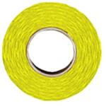 FORTUNA Árazószalag FORTUNA 22x12 mm perforált sárga 10 tekercs/csomag (01.00376) - vectraline