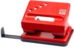 ICO Lyukasztó SAX 408 2 lyukú fém 30 lap piros (7310002002) - vectraline
