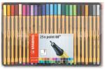 STABILO Tűfilc STABILO Point 88 dobozos 25 darabos (8825-1) - vectraline