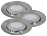 Rábalux Lite 1163 beépíthető fix spotlámpa szett, 3x3W GU10 LED (1163)