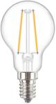 Pila P45 E14 LED kisgömb fényforrás, 2W=25W, 2700K, 250 lm, 300°, 220-240V (929001238631)