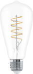 EGLO 110318 Spiral E27-LED-ST64 fényforrás, 7, 3W=60W, 2700K, 806 lm (110318)