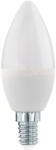 EGLO 110124 E14-LED-C37 dimmelhető gyertya LED fényforrás, 7, 5W=60W, 3000K, 806 lm (110124)