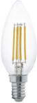EGLO 110014 E14-LED-C35 filament gyertya fényforrás, 4W=32W, 2700K, 350 lm (110014)