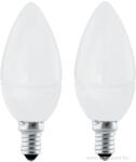 EGLO 10792 4W E14 3000K LED gyertya, 320 lumen, 2 db (10792)
