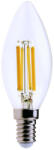 Rábalux 1298 filament LED E14 C37 gyertya fényforrás, 6W, 3000K, 800 lm (1298)