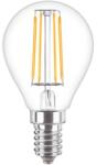 Pila P45 E14 LED kisgömb fényforrás, 4.3W=40W, 2700K, 470 lm, 300°, 220-240V (929001890431)
