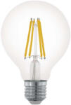 EGLO 110023 E27-LED-G80 dimmelhető filament fényforrás, 7, 5W=60W, 2700K, 806 lm (110023)