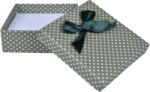 JK Box Cutie verde polka dot pentru setul de bijuterii KK-5 / A19