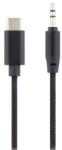 T'nB Аудио кабел TnB - 2075100306, USB-C/жак 3.5 mm, 1.2 m, черен (2075100306)