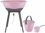 BabyJem Елегантен комплект за къпане от 3 части BabyJem - Pink (696)