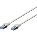 ASSMANN RJ45 Hálózat Csatlakozókábel CAT 5e SF/UTP 3.00 m Szürke sodort érpár Digitus