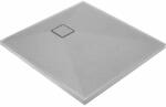 Deante Cadita dus patrata Deante Correo gri metalic 90x90 cm (KQR_S41B) - sanoterm