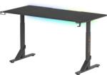 Rapture FORT 410 RGB, 160x75cm, fekete (RPT-GDTPL410B)