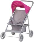 Chipolino Carucior pentru papusi Chipolino Alice grey pink linen - hubners