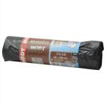  Szemeteszsák 110 liter 60 x 100 cm tekercs fekete 10 db/tekercs (41610) - web24